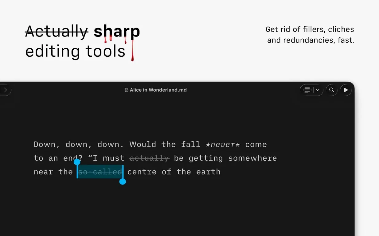 iA Writer — example 4 iA Writer macOS window 4