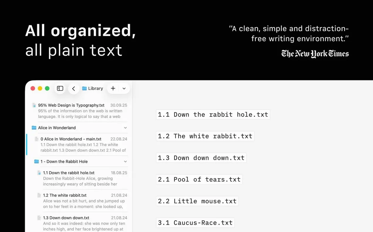 iA Writer walkthrough 5 iA Writer app screen 5