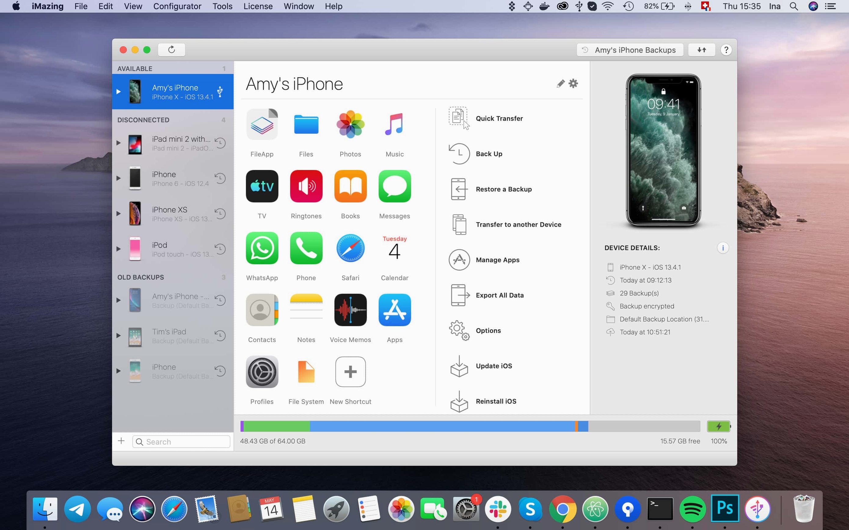 imazing dmg: app overview