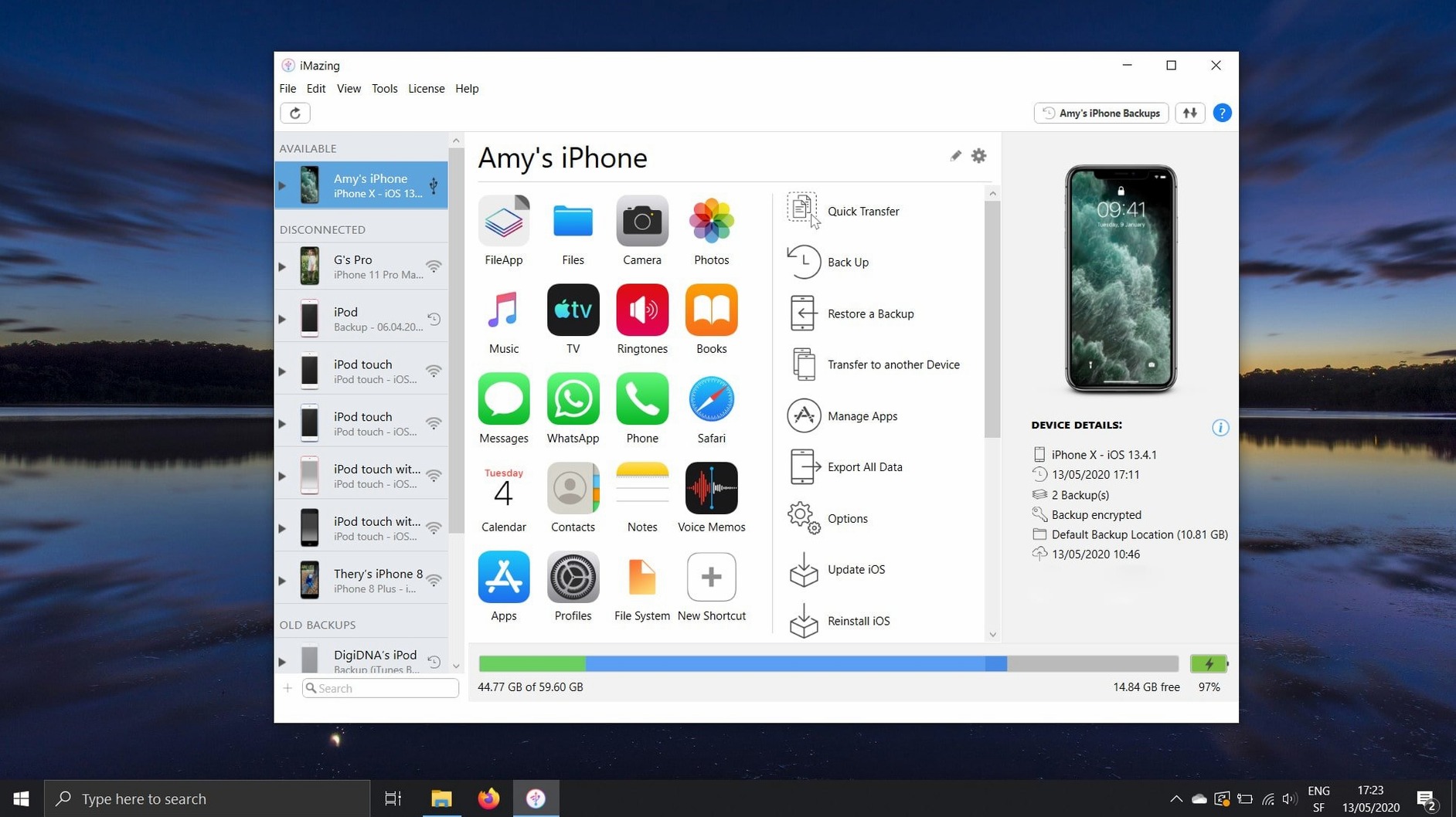 iMazing macOS window 3