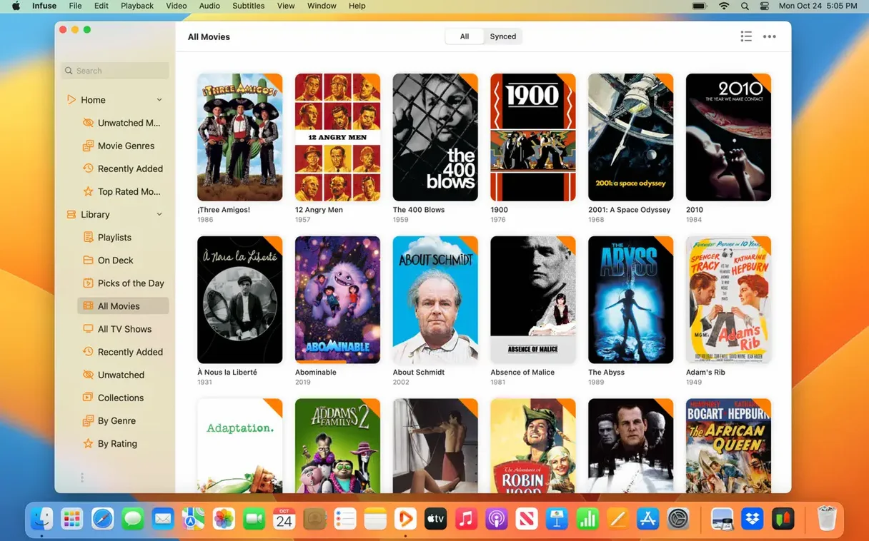 Infuse Pro app screen 3