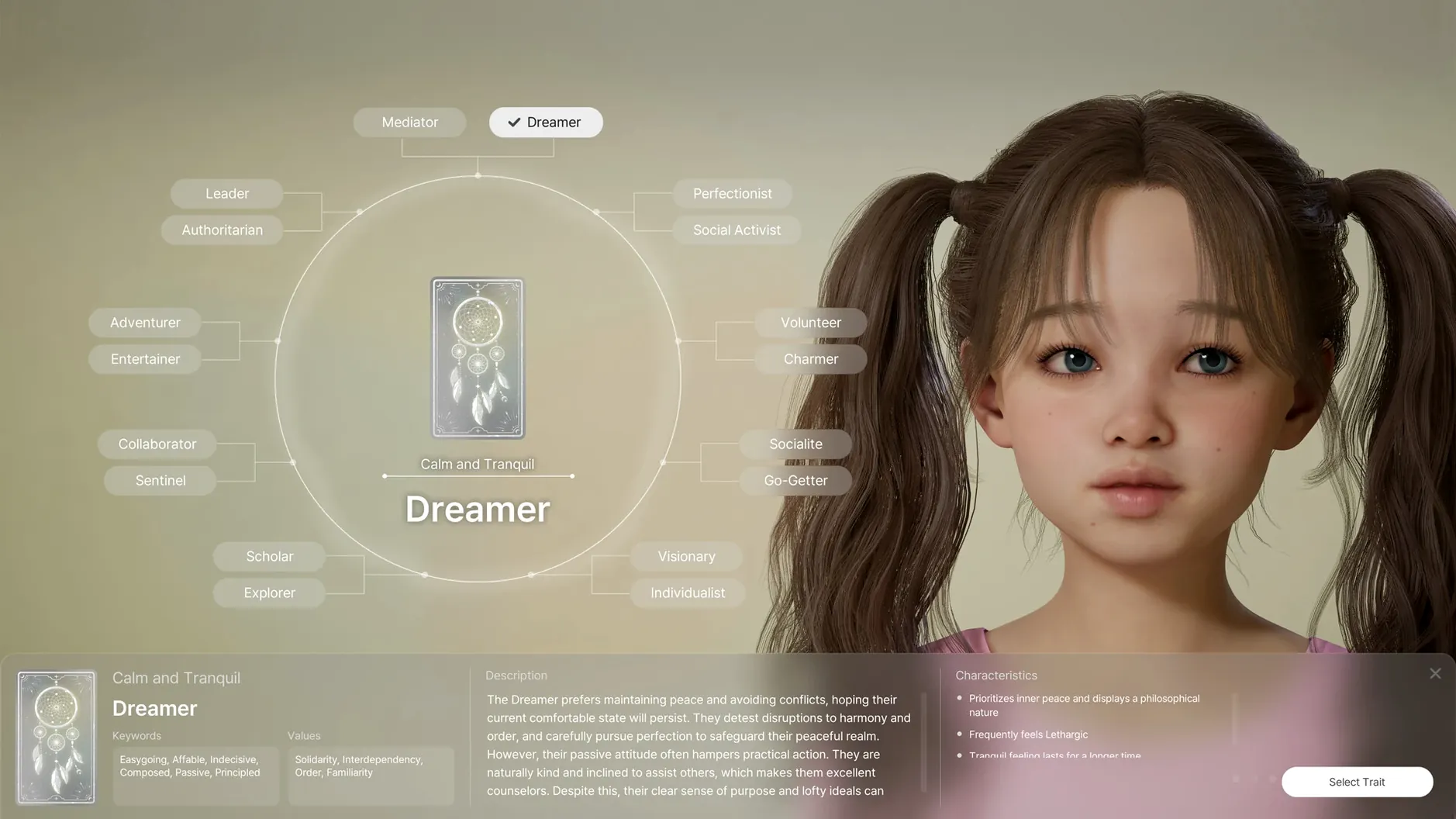 inZOI app screen 3
