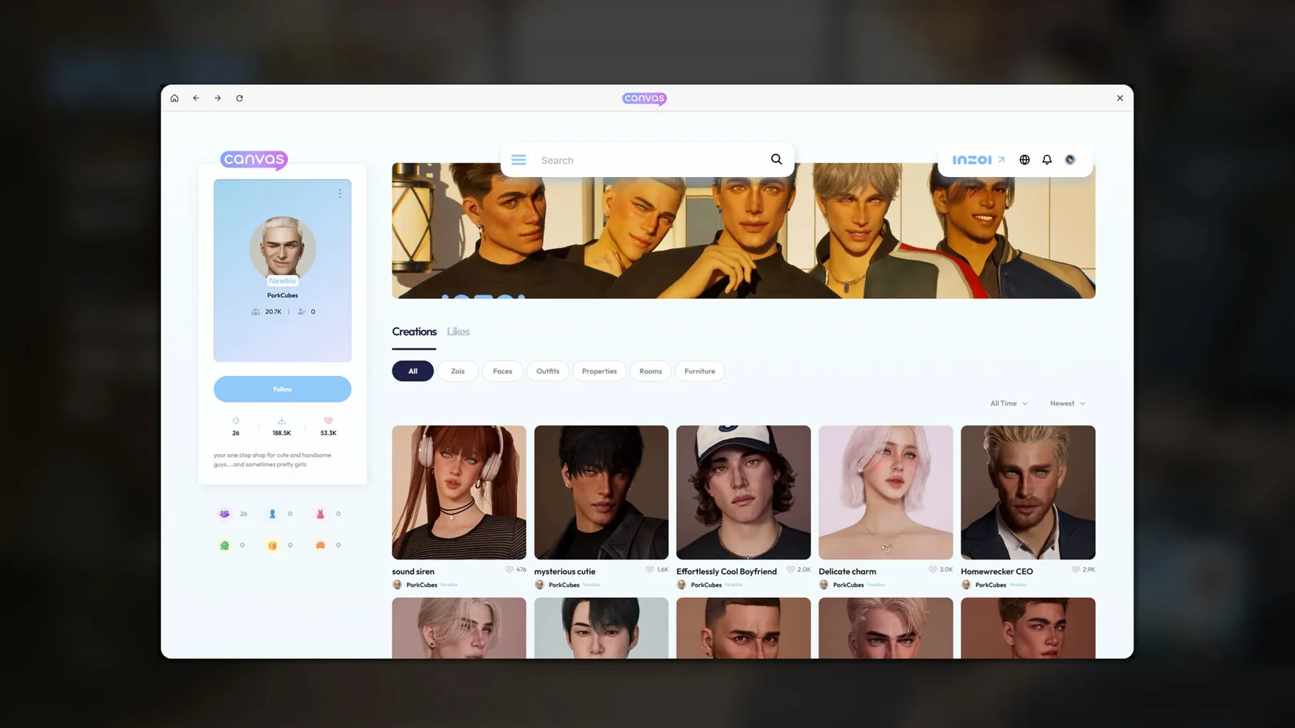 inZOI macOS window 7