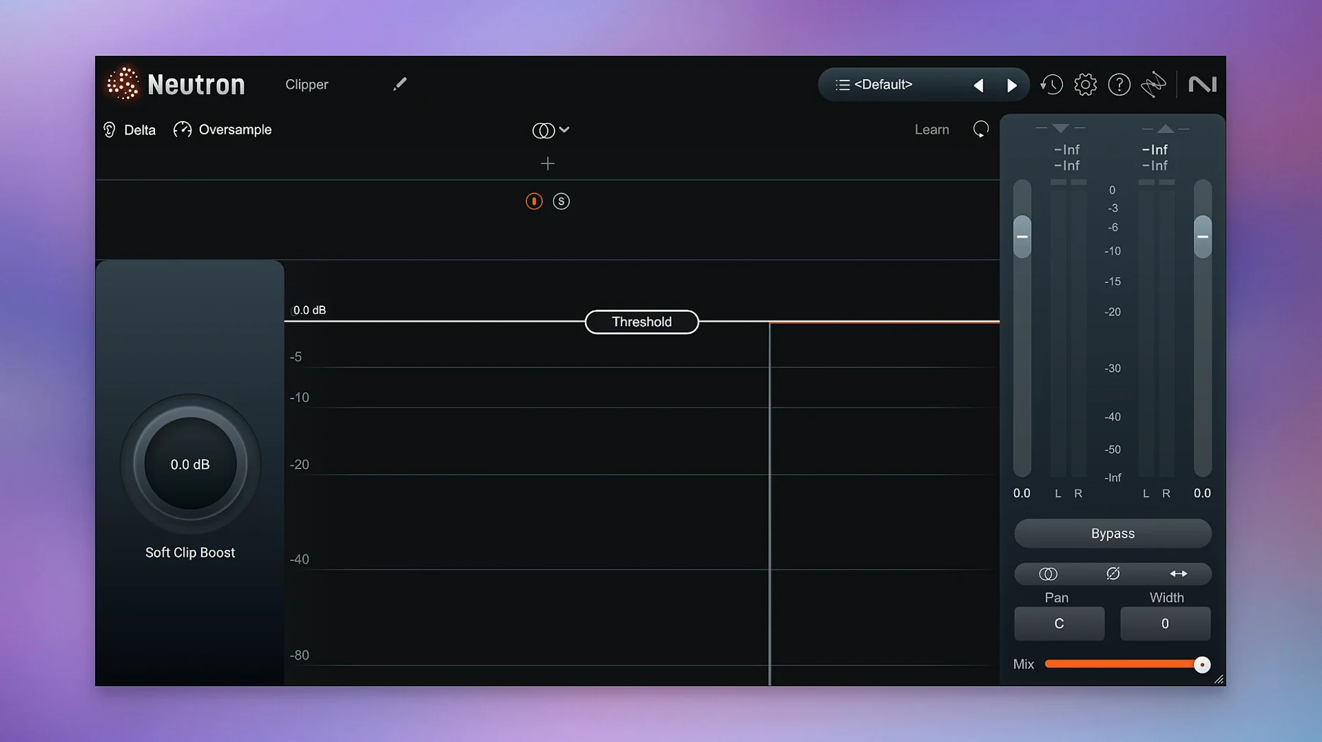 iZotope Neutron — example 3 iZotope Neutron macOS window 3