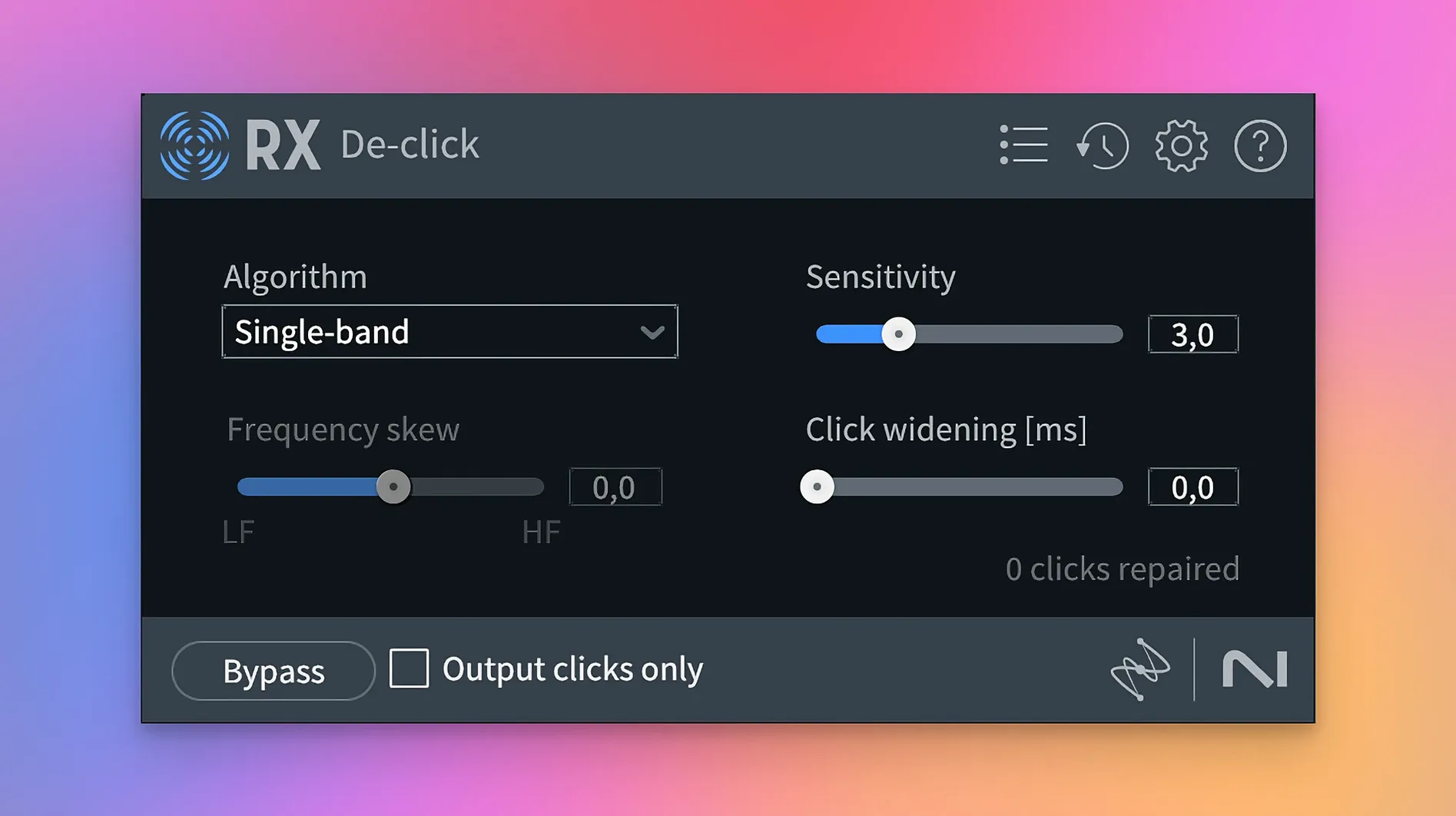 iZotope RX — example 2 iZotope RX macOS window 2