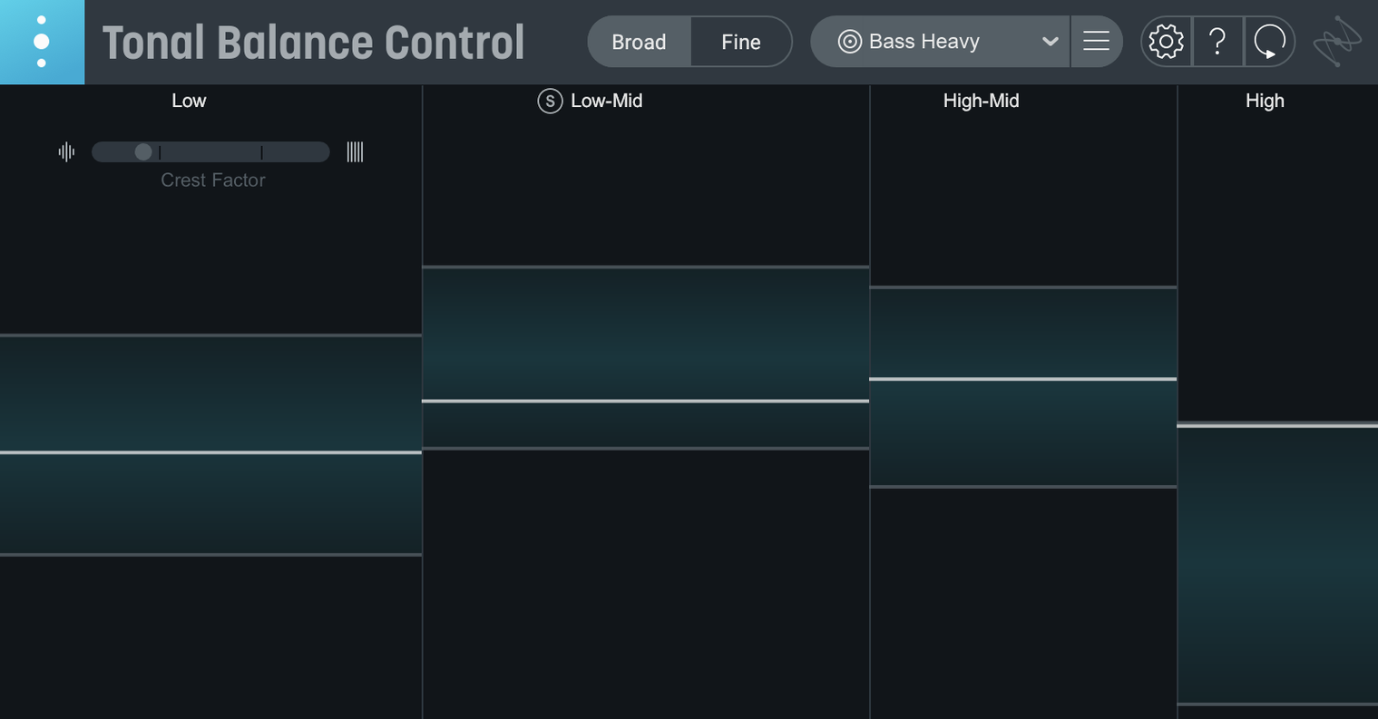 iZotope Tonal Balance Control — example 1 rx breath control free download: the interface