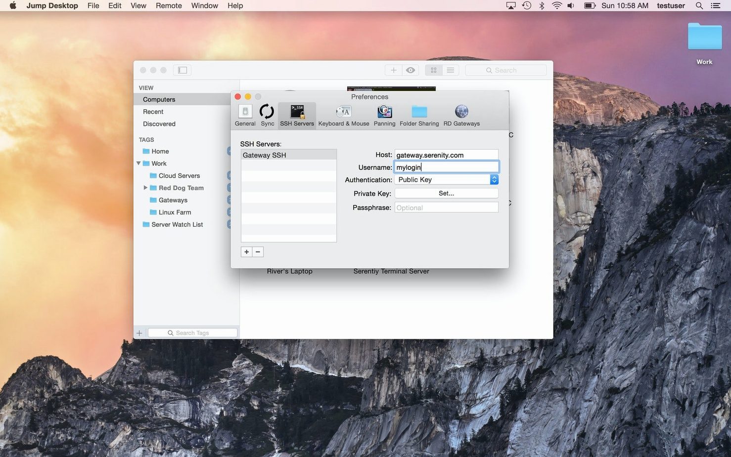 Jump Desktop — example 3 Jump Desktop macOS window 3