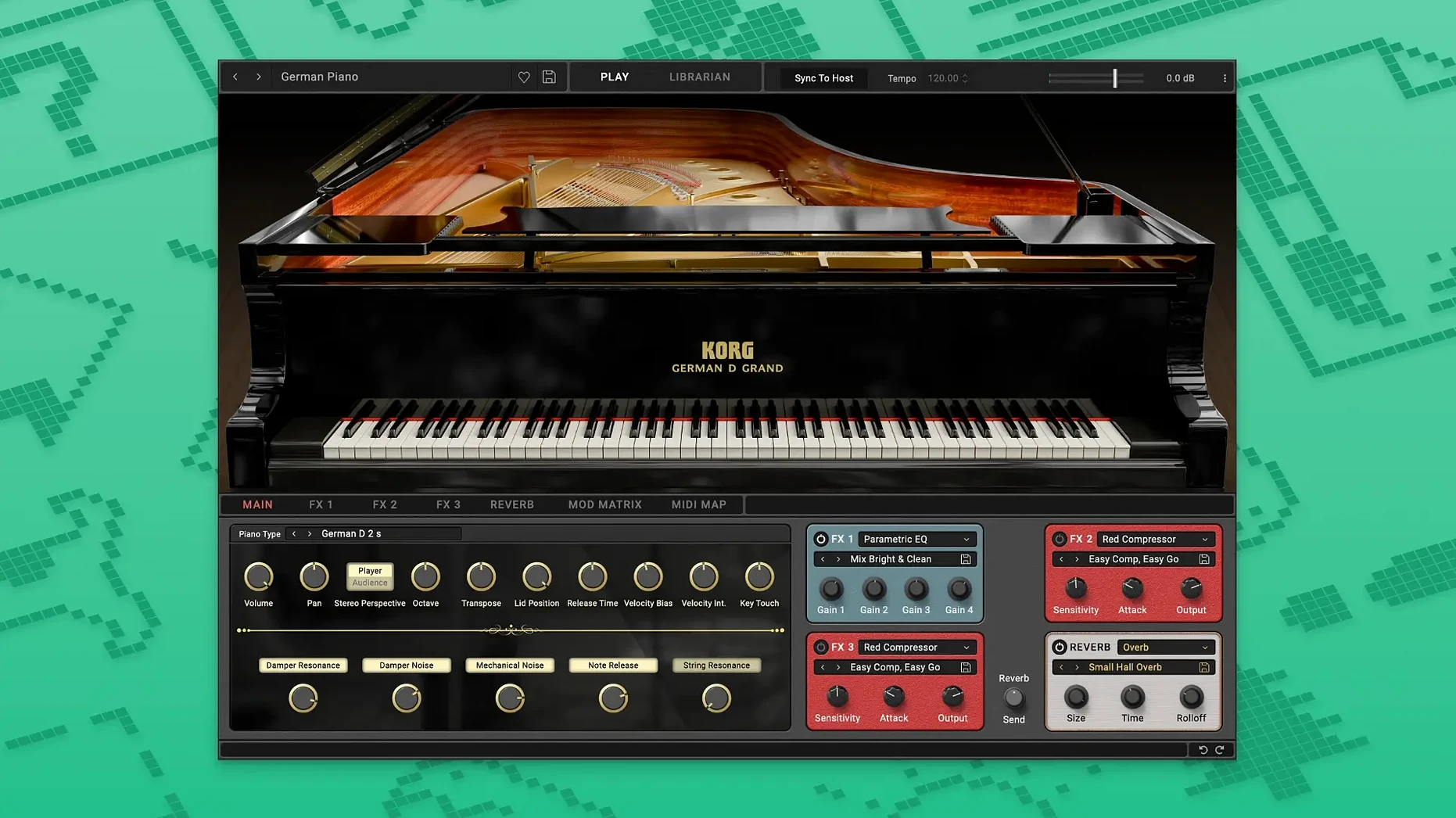KORG Collection — example 1 korg collection m1 download: the interface