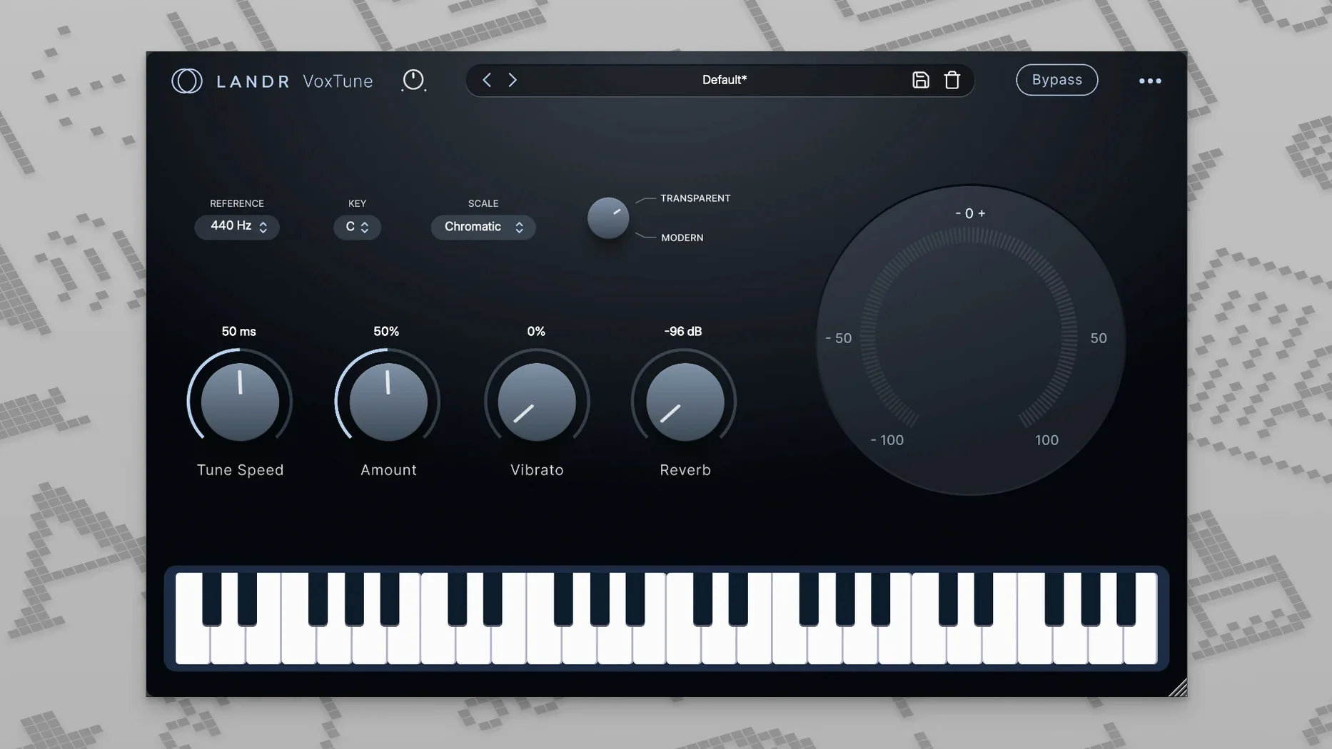 LANDR Vocal Bundle — example 3 LANDR Vocal Bundle macOS window 3