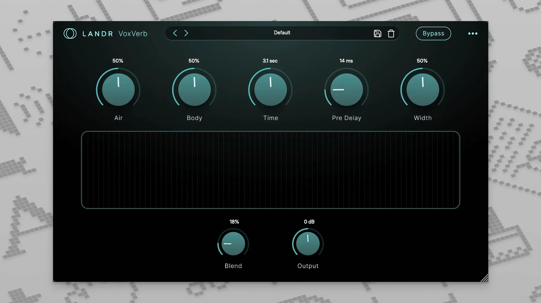 LANDR Vocal Bundle — example 4 LANDR Vocal Bundle macOS window 4