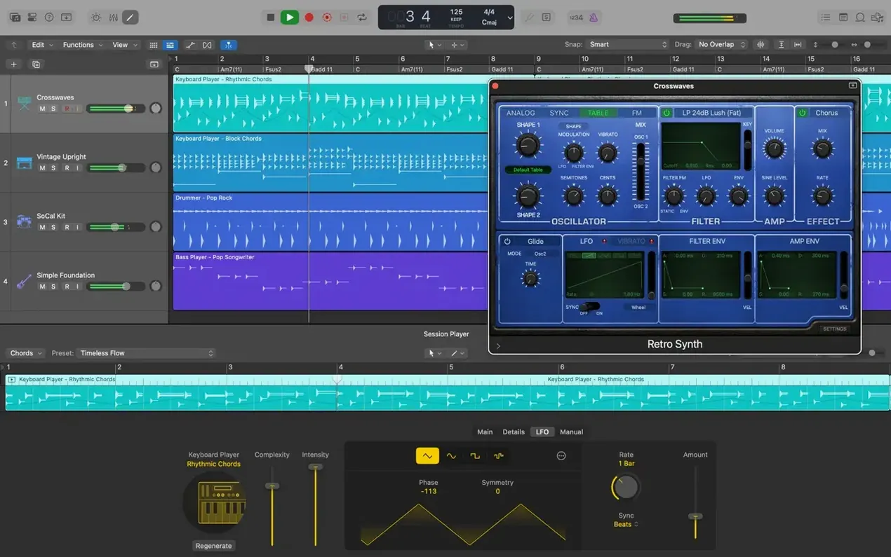Logic Pro — example 1 logic pro 12 download: app overview