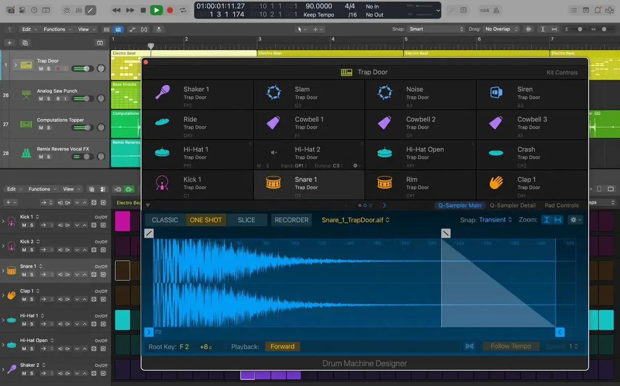 Logic Pro walkthrough 7 Logic Pro app screen 7