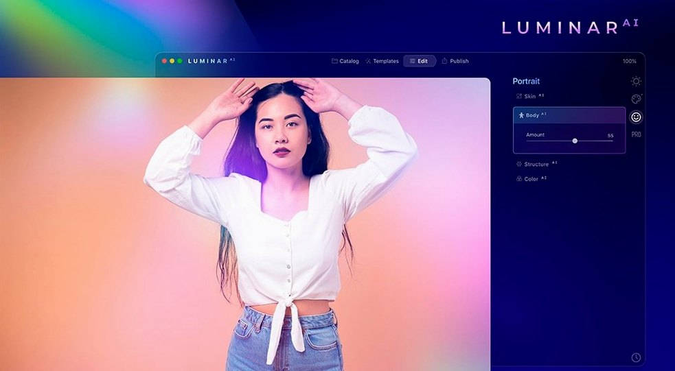 Luminar AI — example 4 Luminar AI macOS window 4