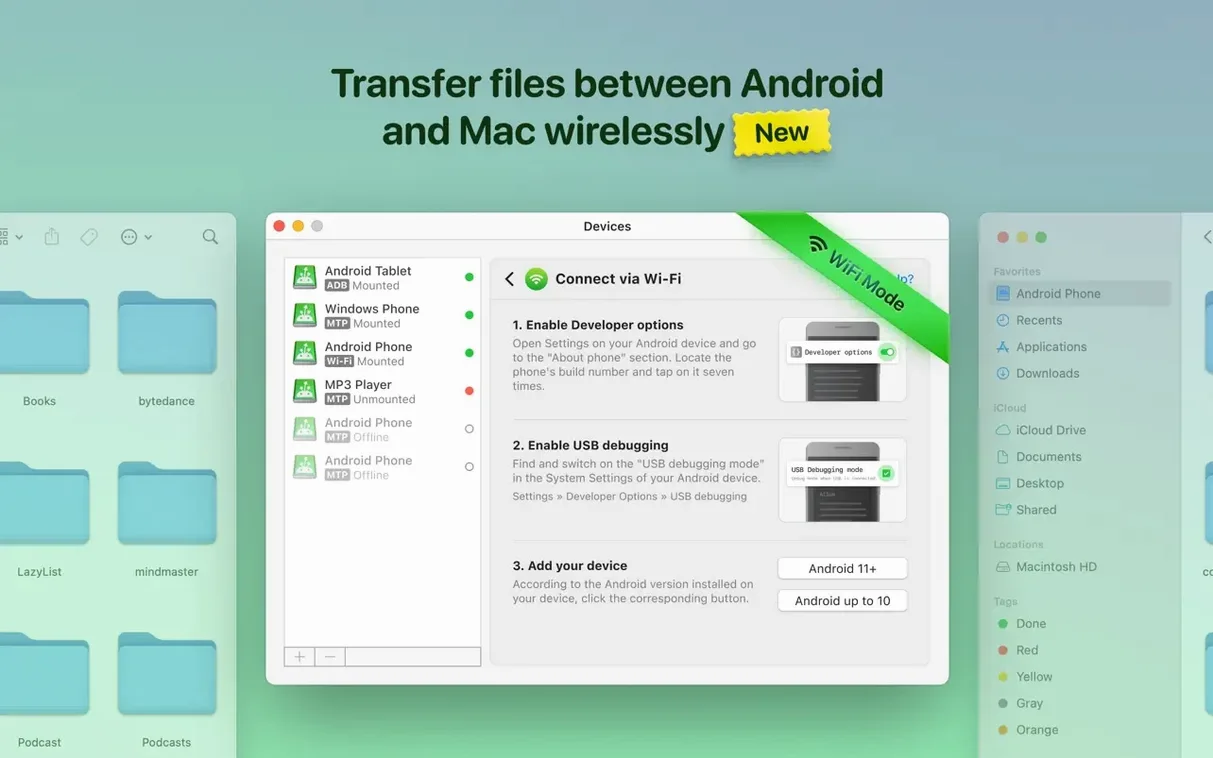 MacDroid Pro macOS window 2