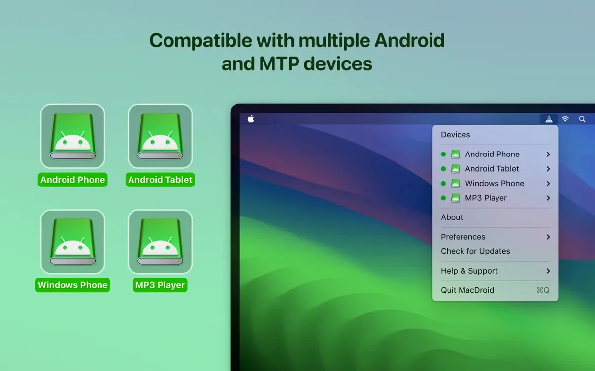 MacDroid Pro app screen 5