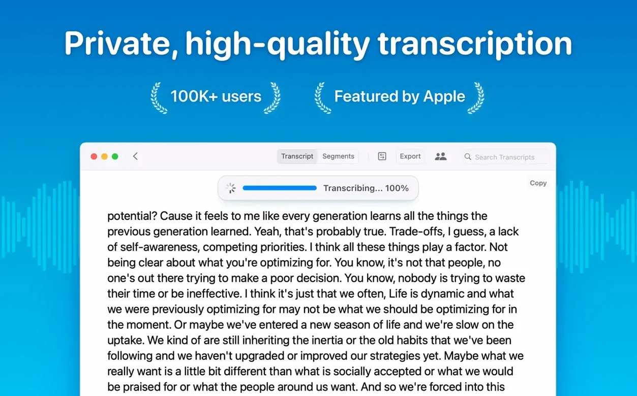 MacWhisper walkthrough 1 macwhisper pro torrent: the interface