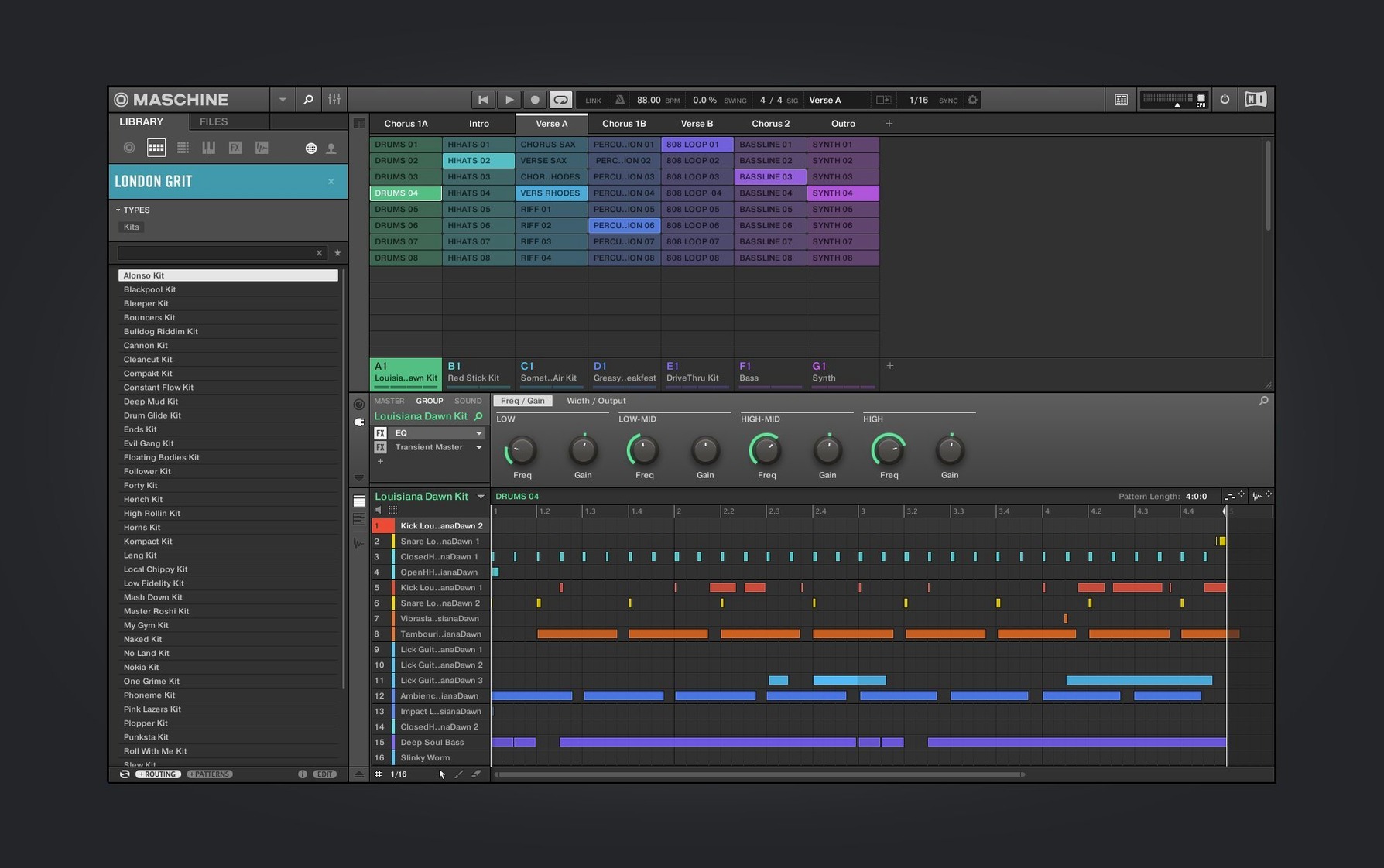 maschine crack: the interface