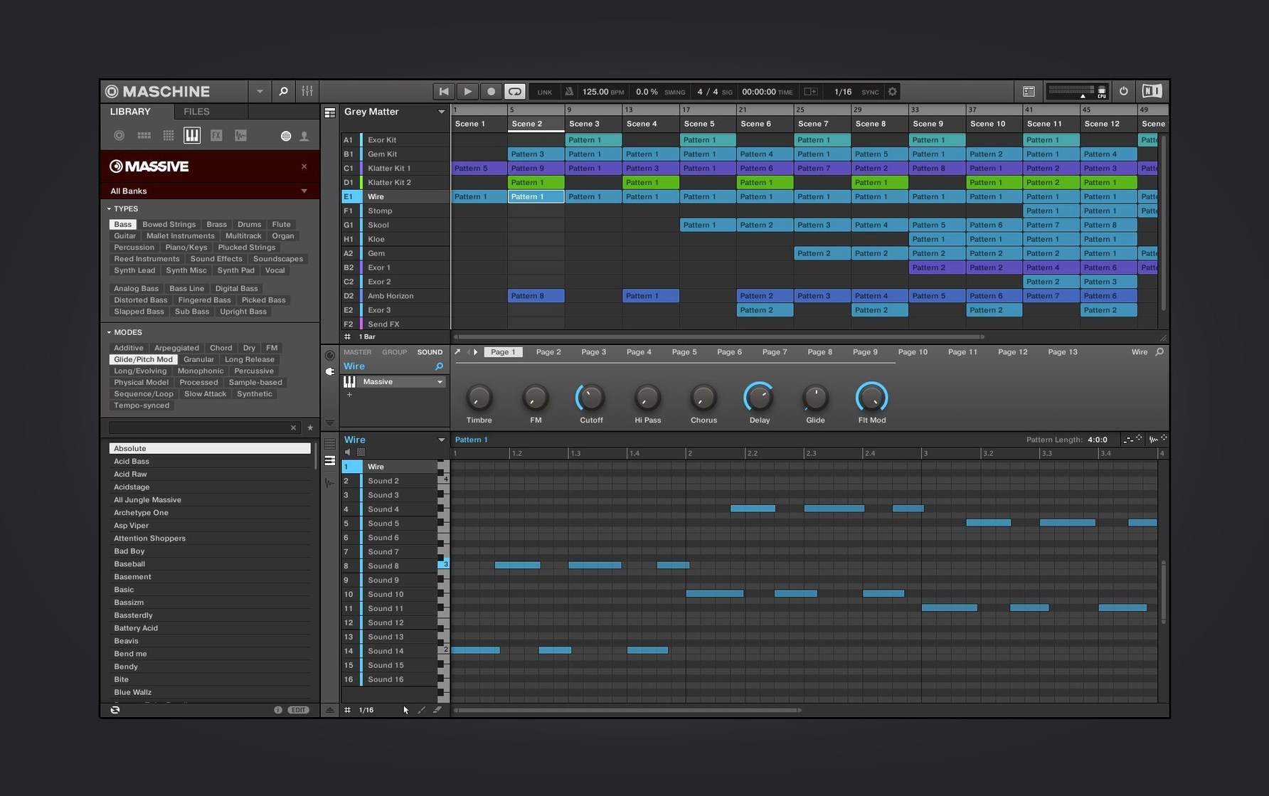 Maschine app screen 3