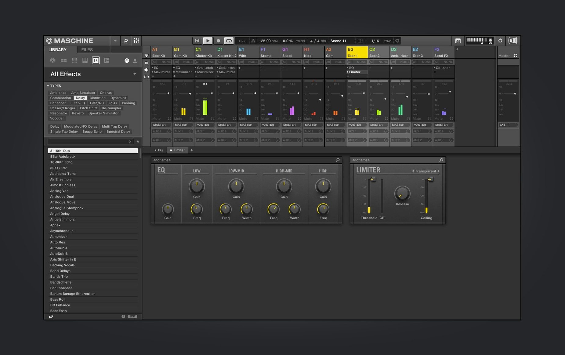 Maschine app screen 4