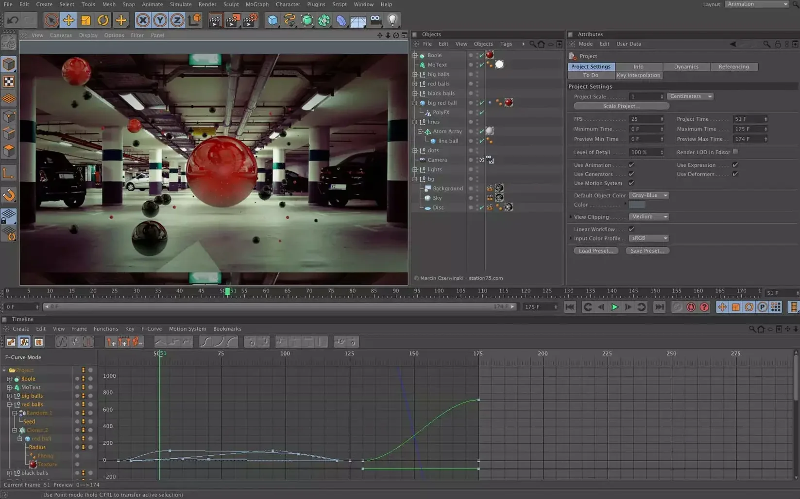 MAXON Cinema — example 3 MAXON Cinema macOS window 3