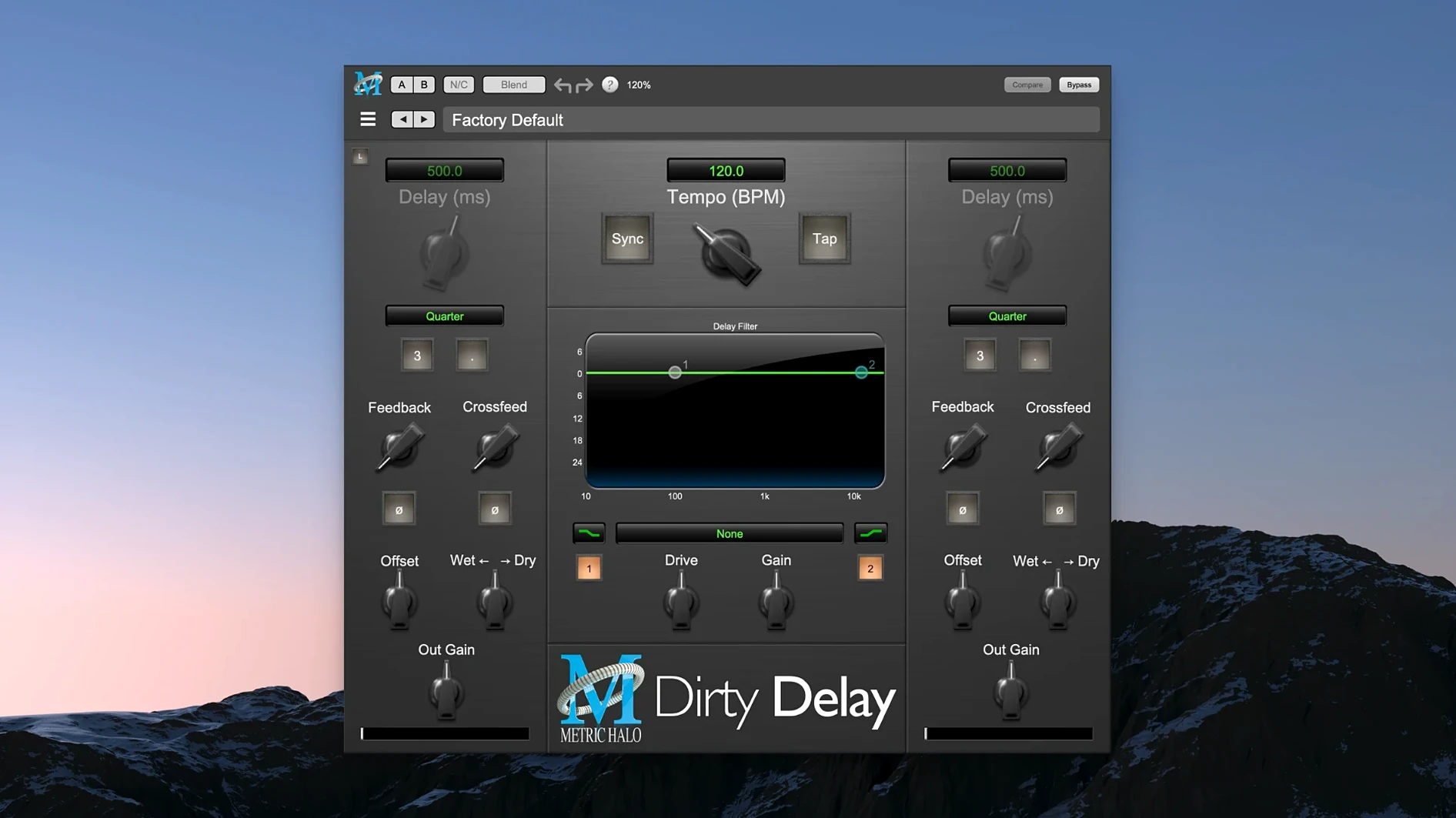 Metric Halo Production Bundle macOS window 2