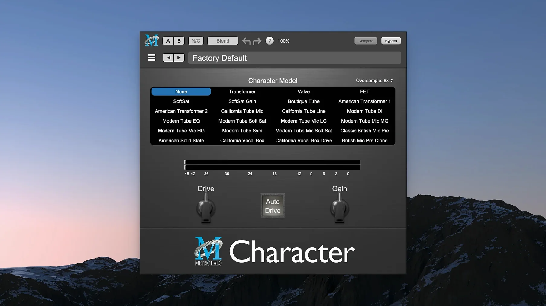 Metric Halo Production Bundle macOS window 3