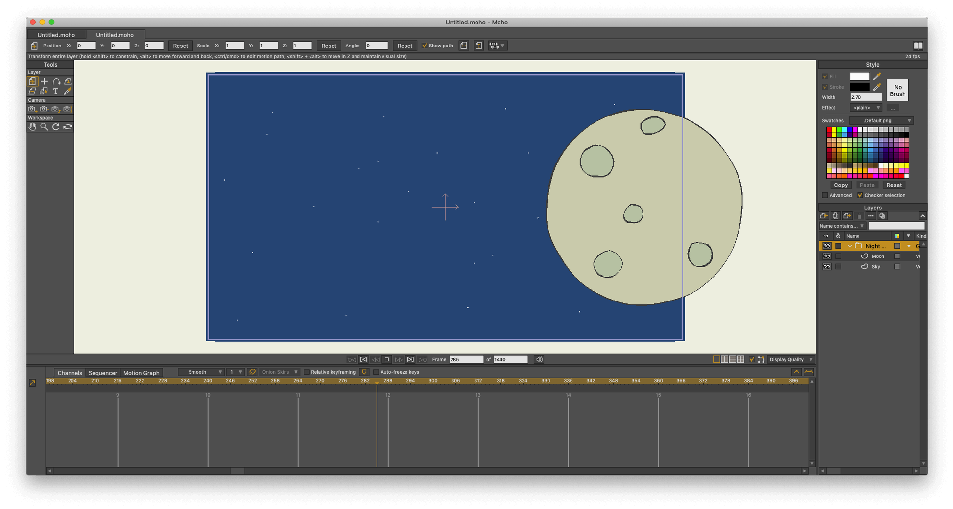 Moho Pro app screen 2