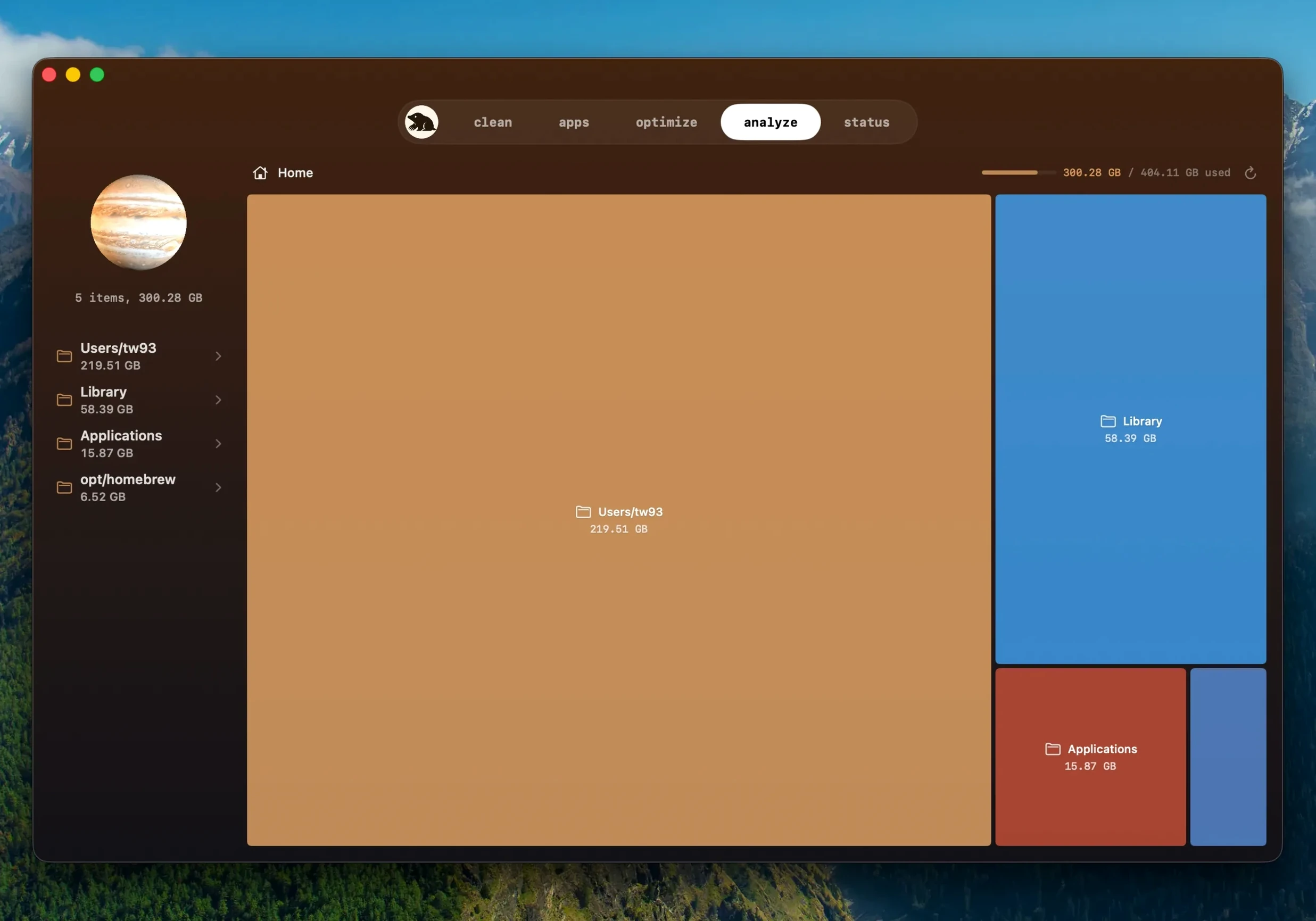 Mole macOS window 4