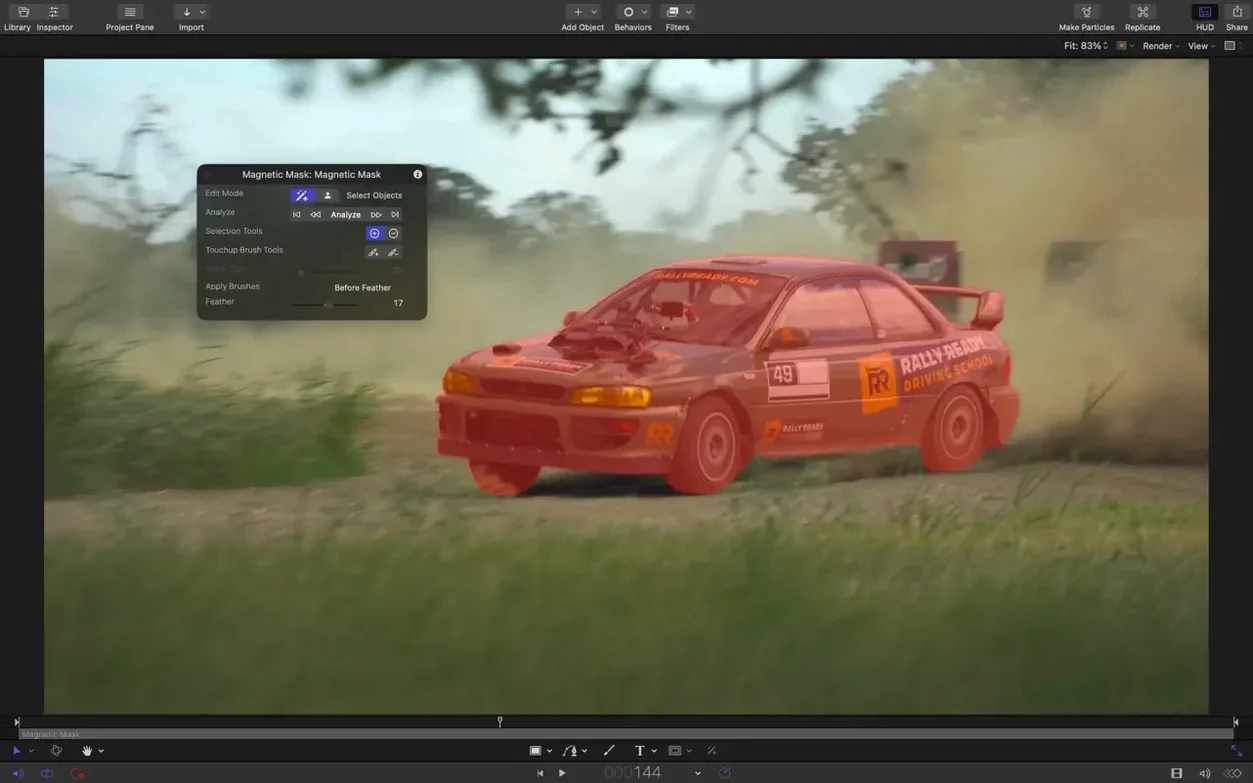 Motion macOS window 2