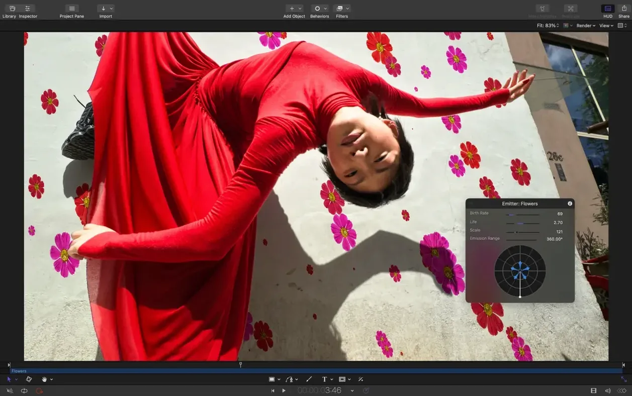 Motion app screen 5