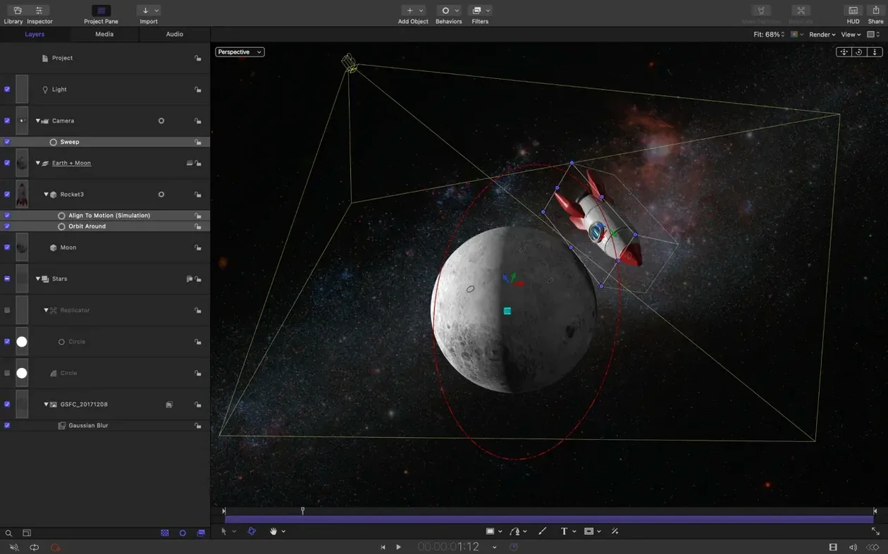 Motion app screen 7