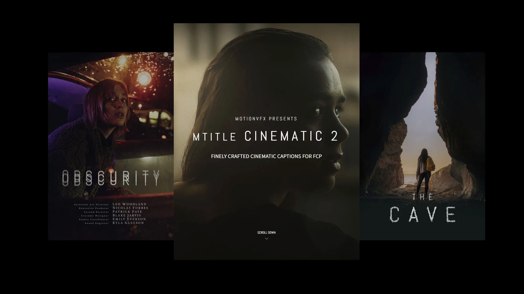 Motionvfx - mTitle Cinematic walkthrough 1 mtitle: the interface