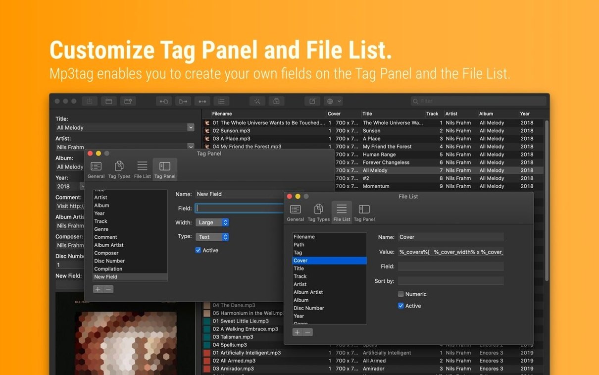 Mp3tag — example 4 Mp3tag macOS window 4