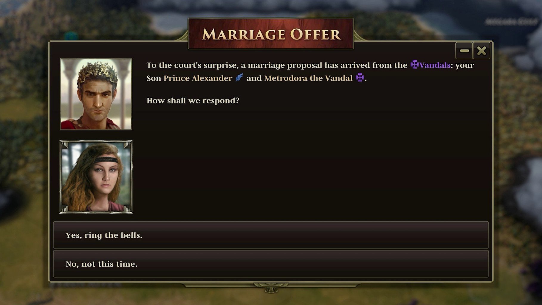 Old World app screen 3