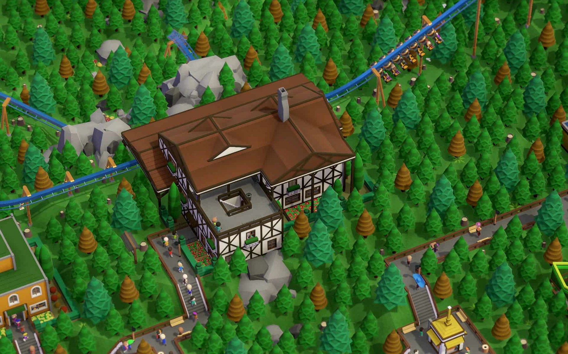 parkitect mac torrent: the interface