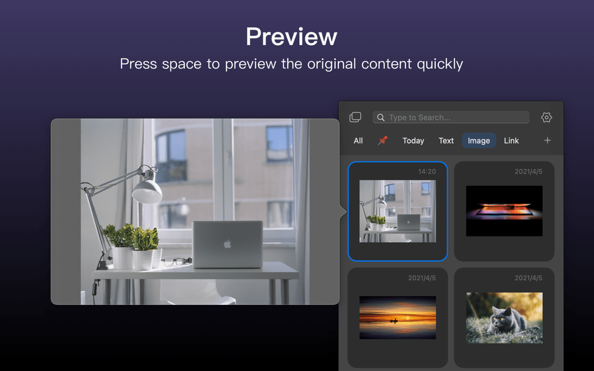 PasteNow macOS window 2