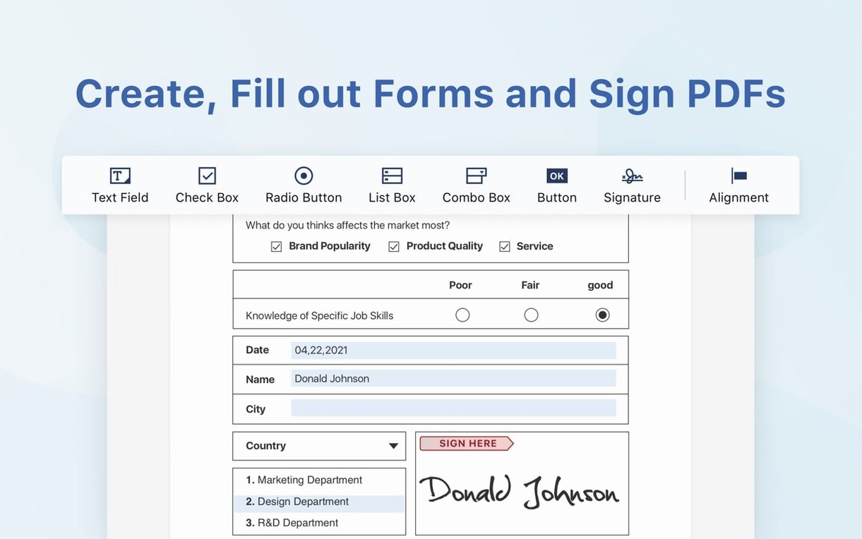 PDF Reader Pro app screen 5