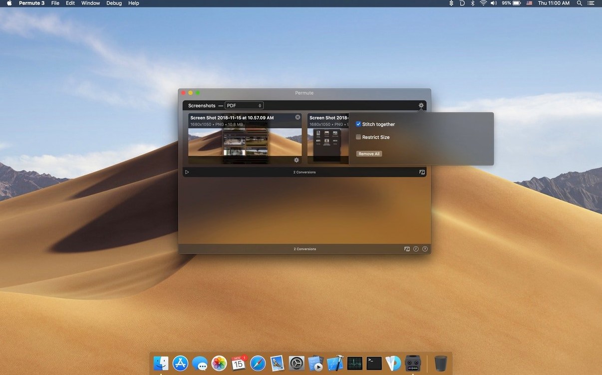 Permute walkthrough 3 Permute app screen 3