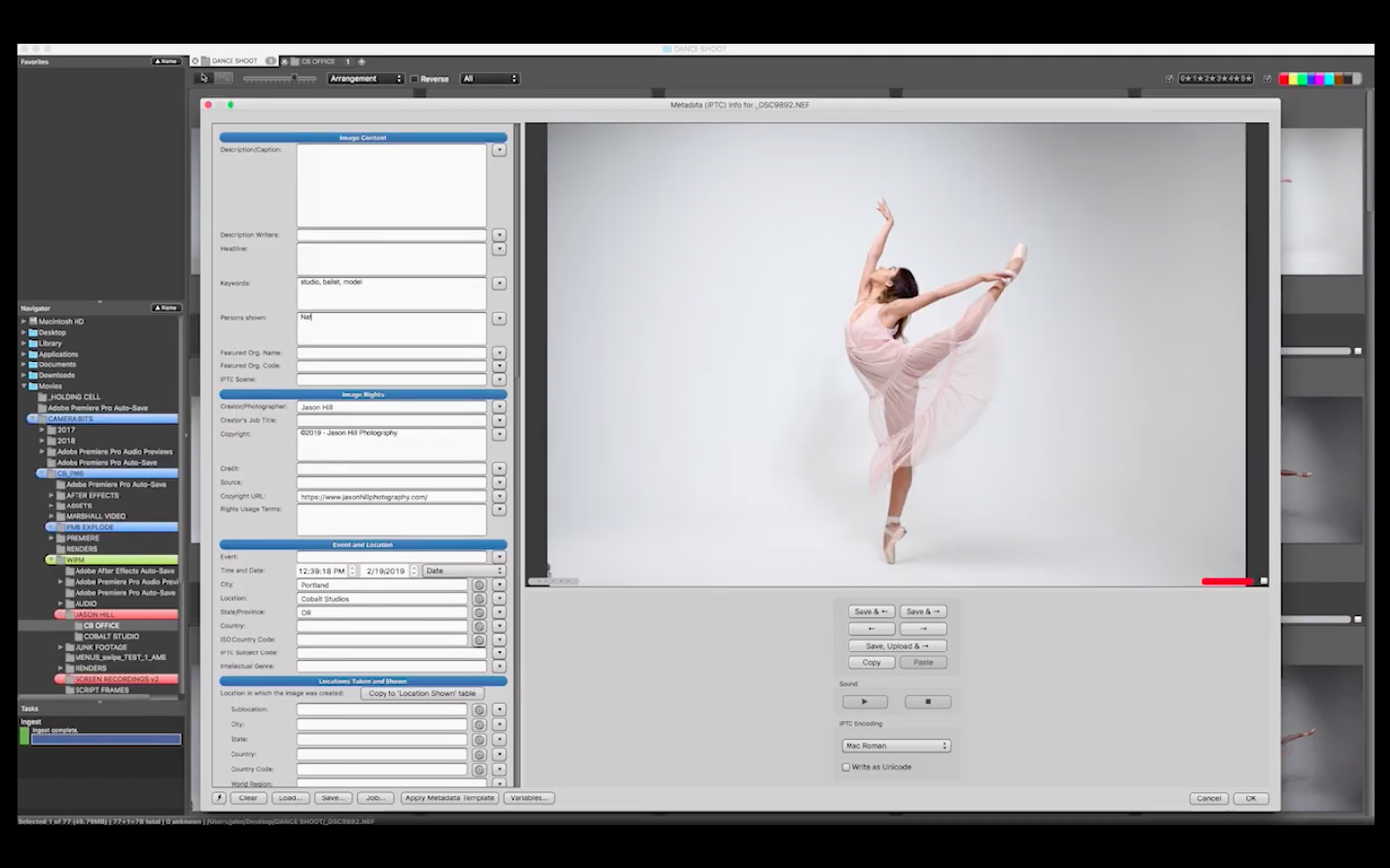 Photo Mechanic walkthrough 4 Photo Mechanic app screen 4