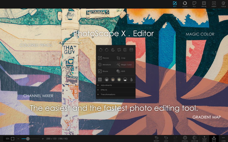 PhotoScape X Pro walkthrough 1 photoscape x mac: app overview
