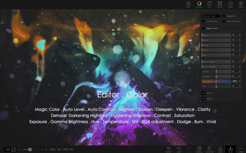 PhotoScape X Pro walkthrough 2 PhotoScape X Pro app screen 2