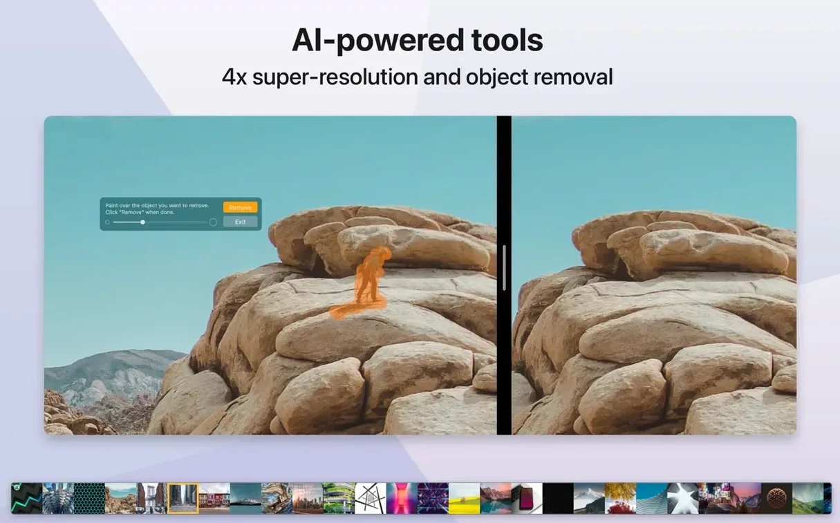 Pixea Plus — example 4 Pixea Plus macOS window 4
