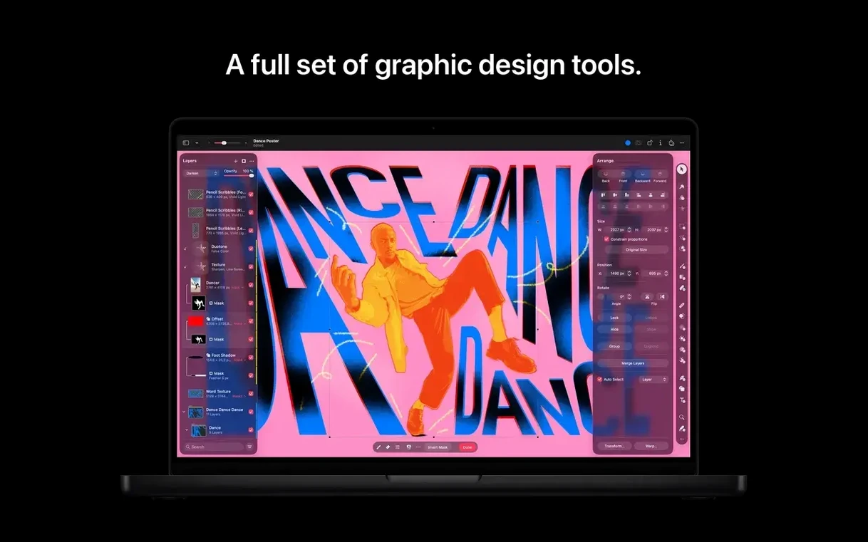 Pixelmator Pro — example 3 Pixelmator Pro macOS window 3