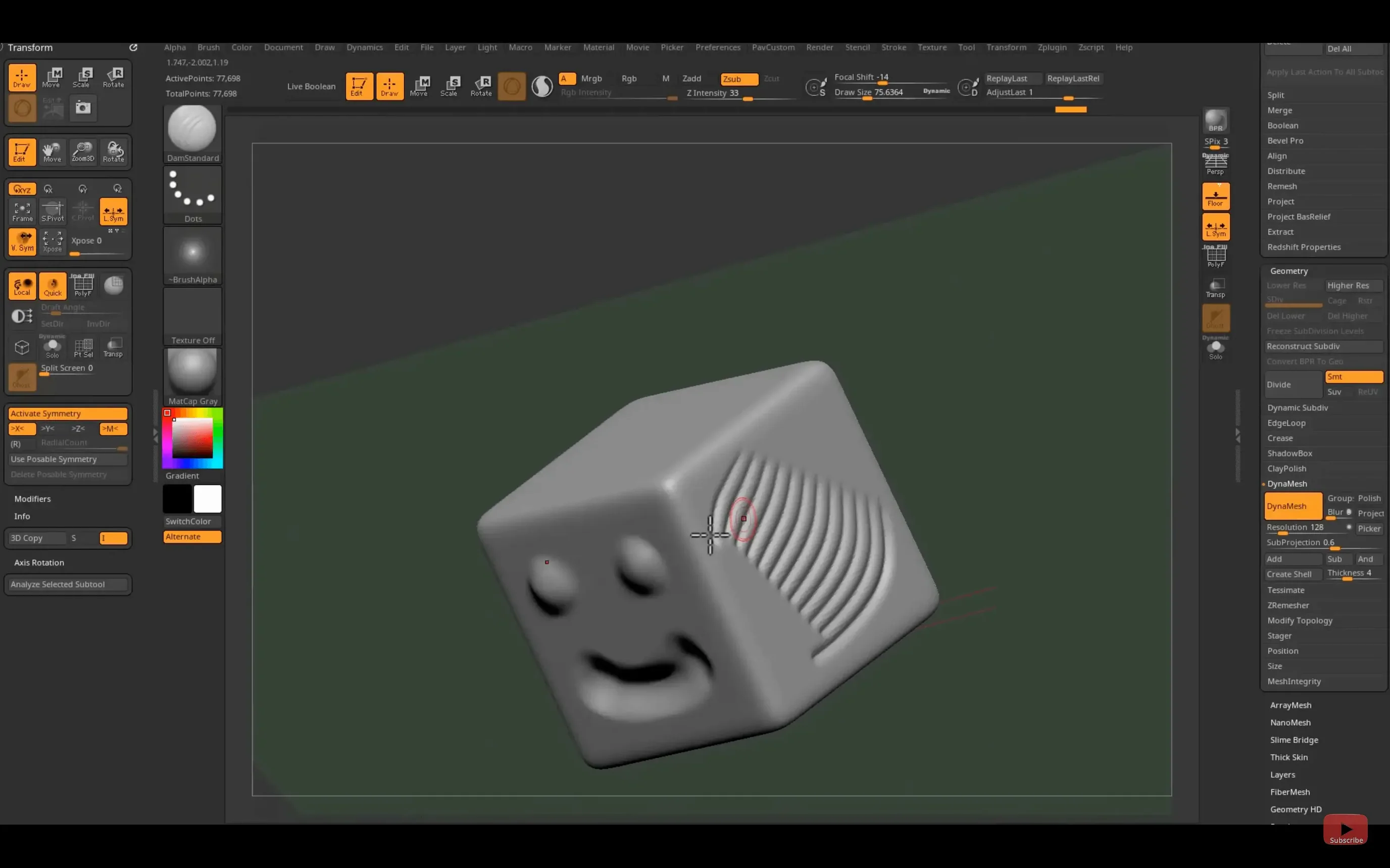 Pixologic Zbrush walkthrough 3 Pixologic Zbrush app screen 3