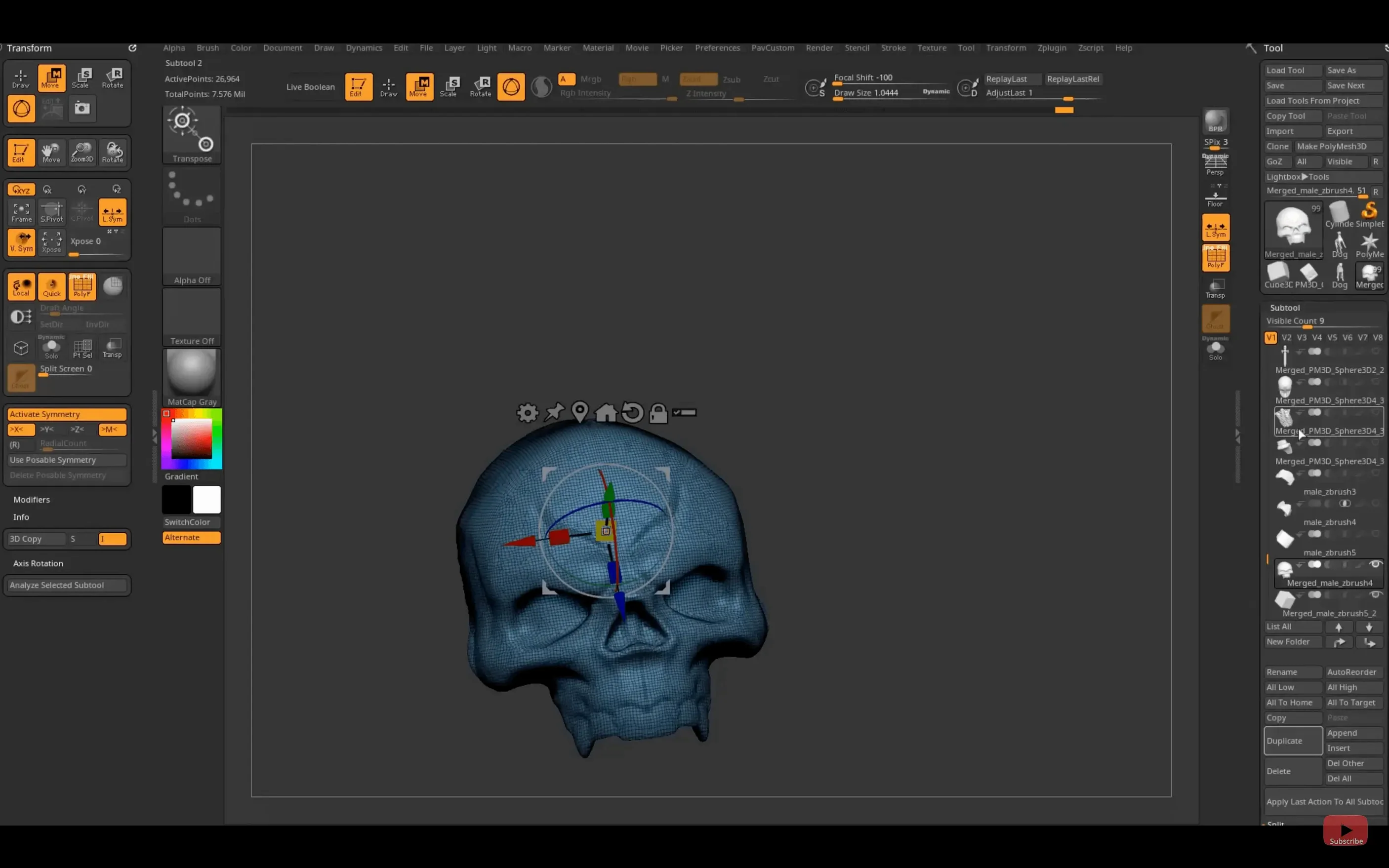 Pixologic Zbrush walkthrough 4 Pixologic Zbrush app screen 4
