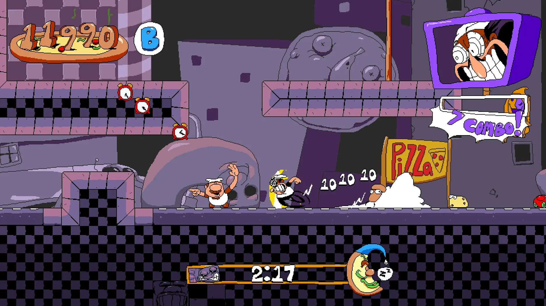 pizza tower for mac free download: the interface