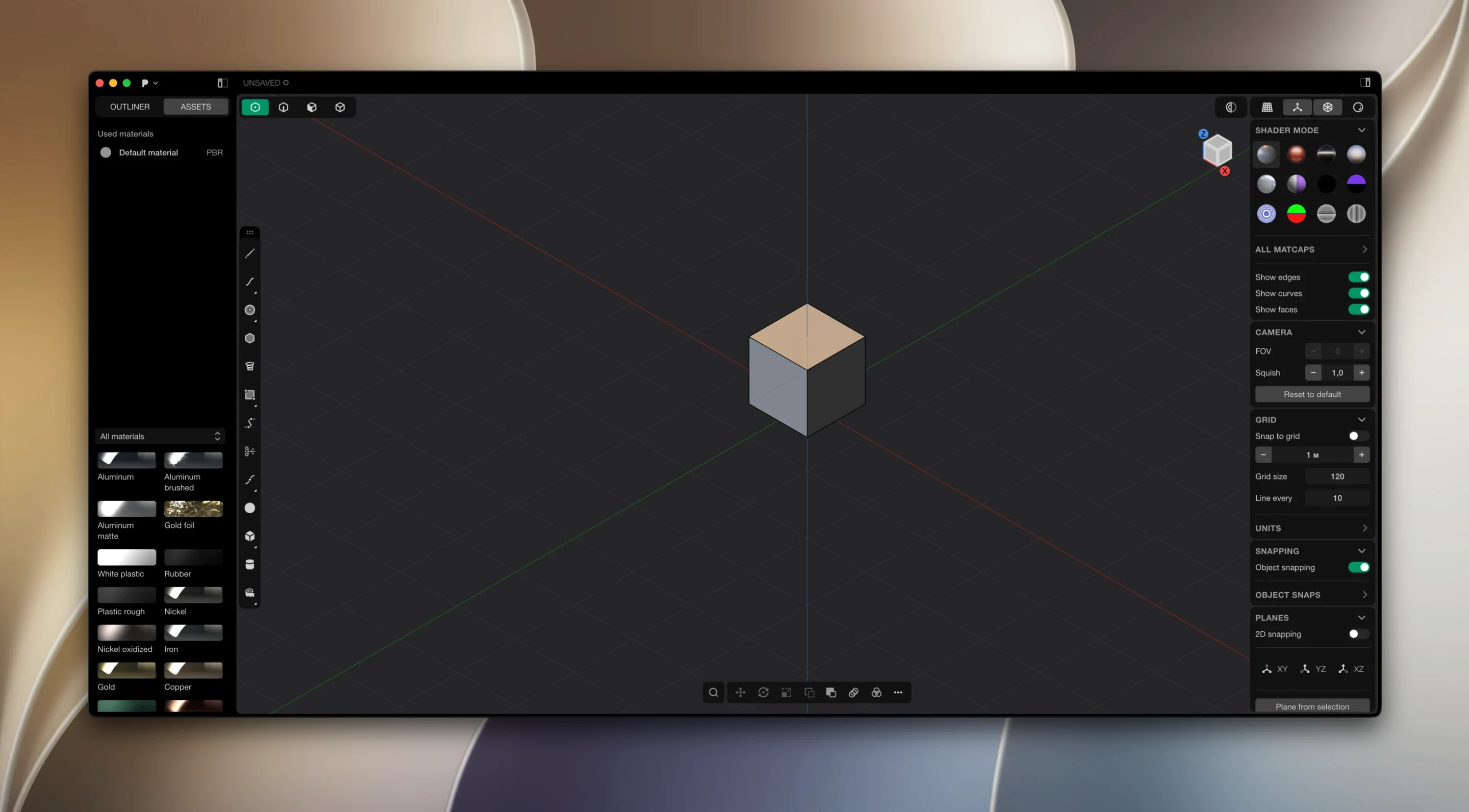 Plasticity macOS window 2