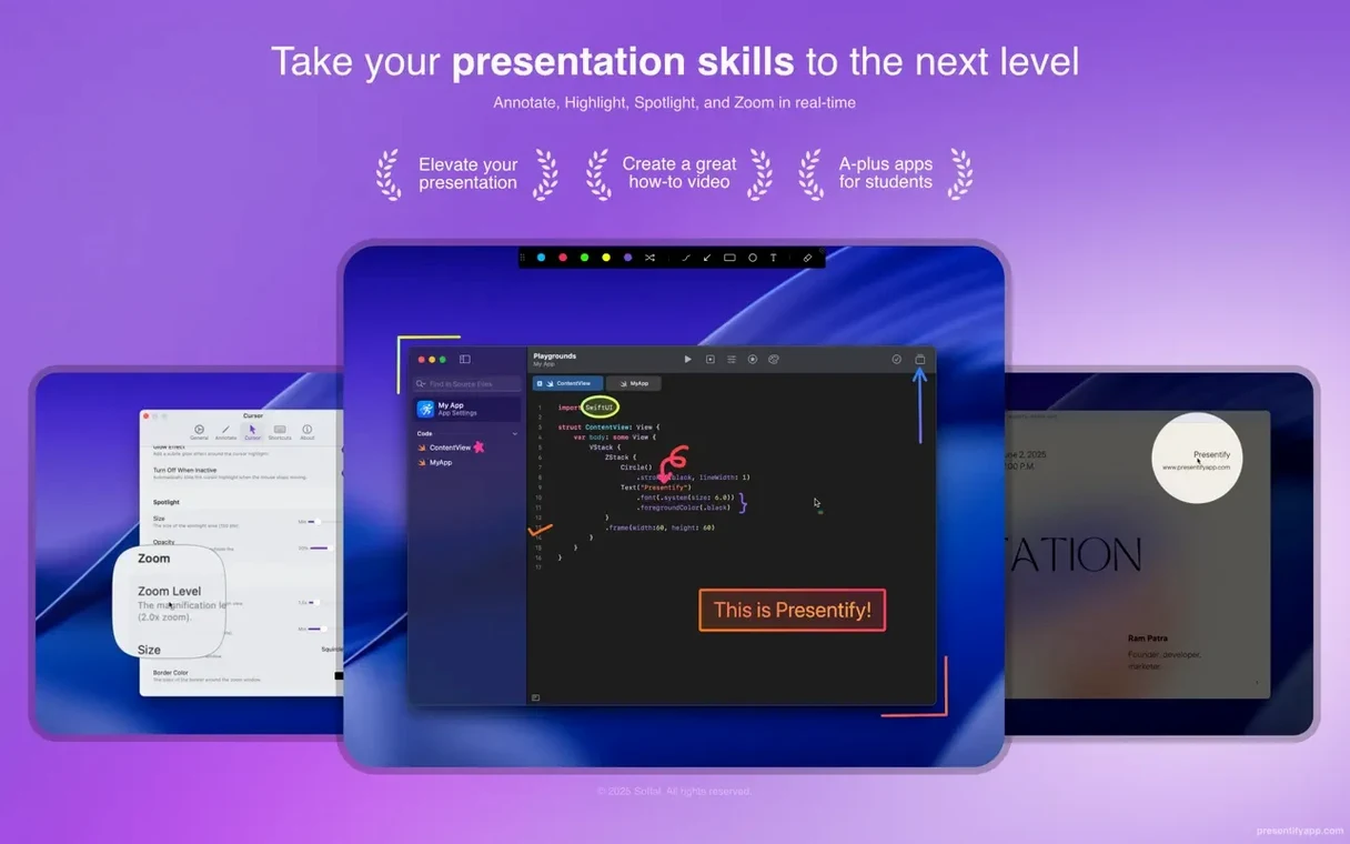 Presentify walkthrough 1 presentify mac free: app overview