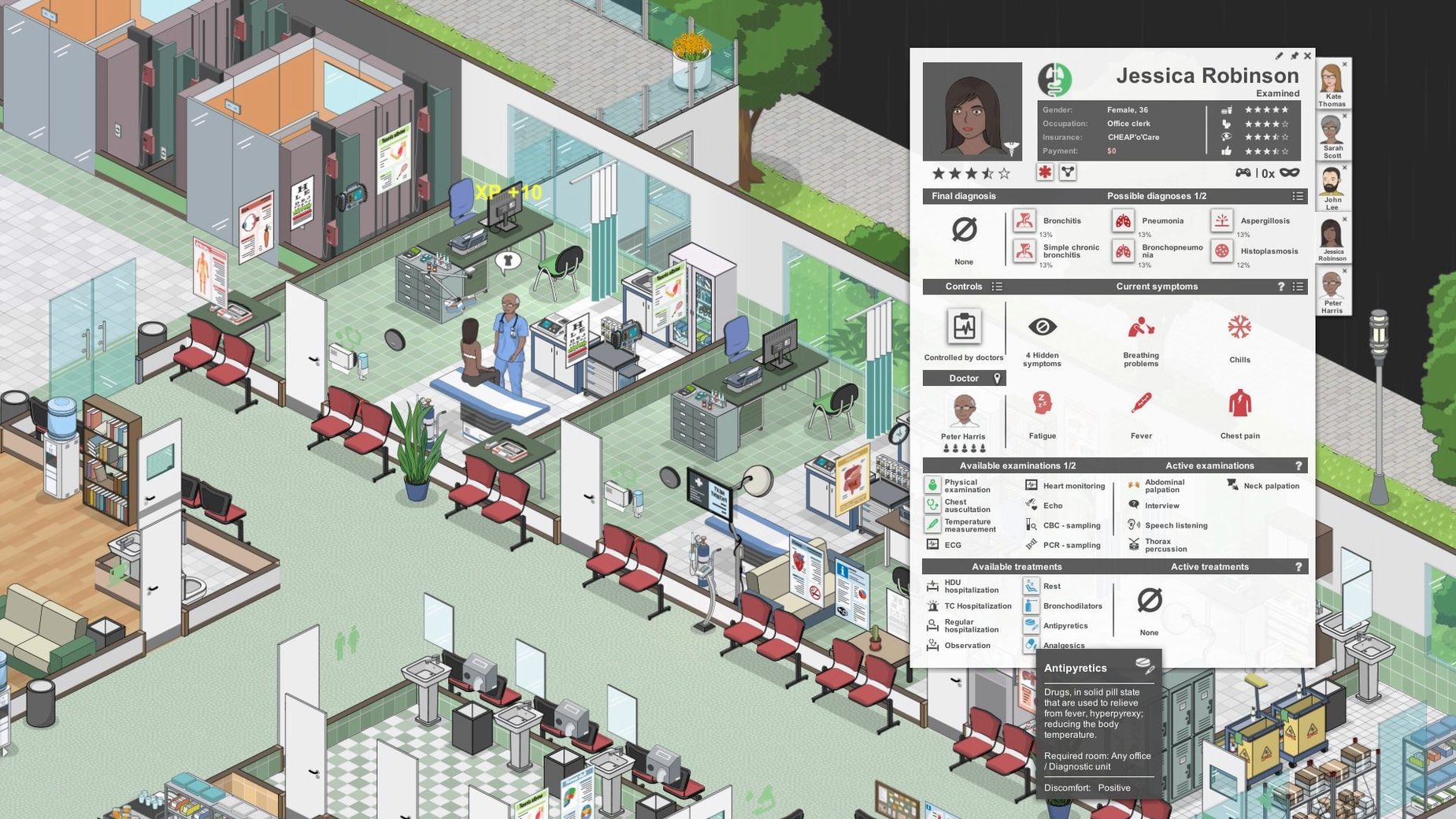 Project Hospital macOS window 4