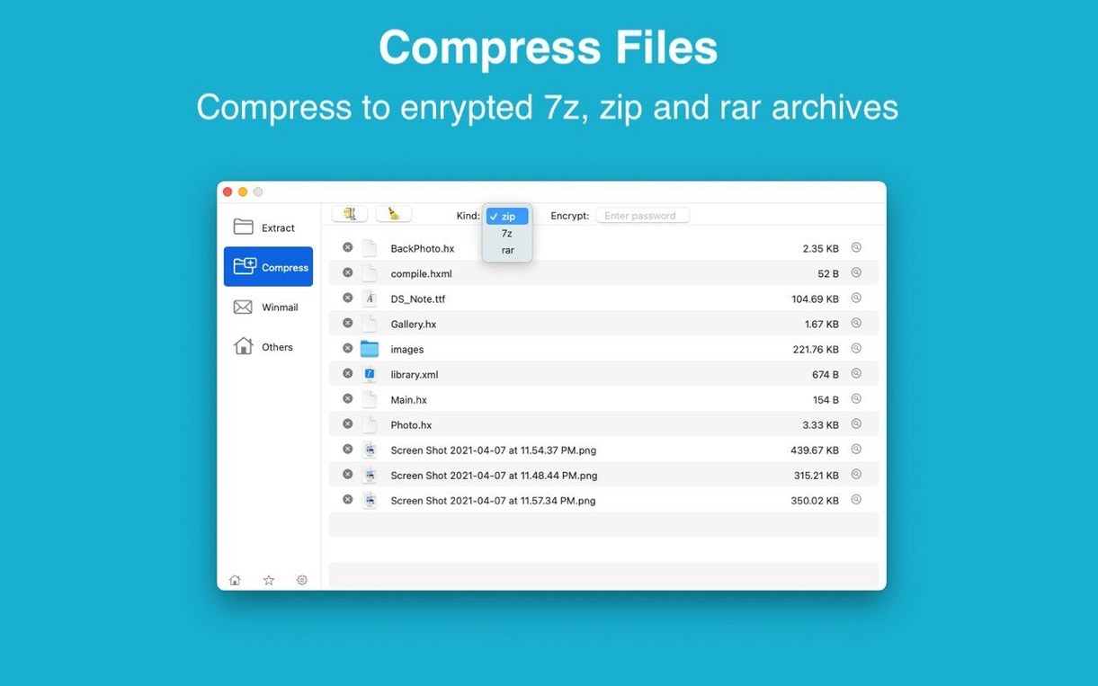 RAR Extractor macOS window 3